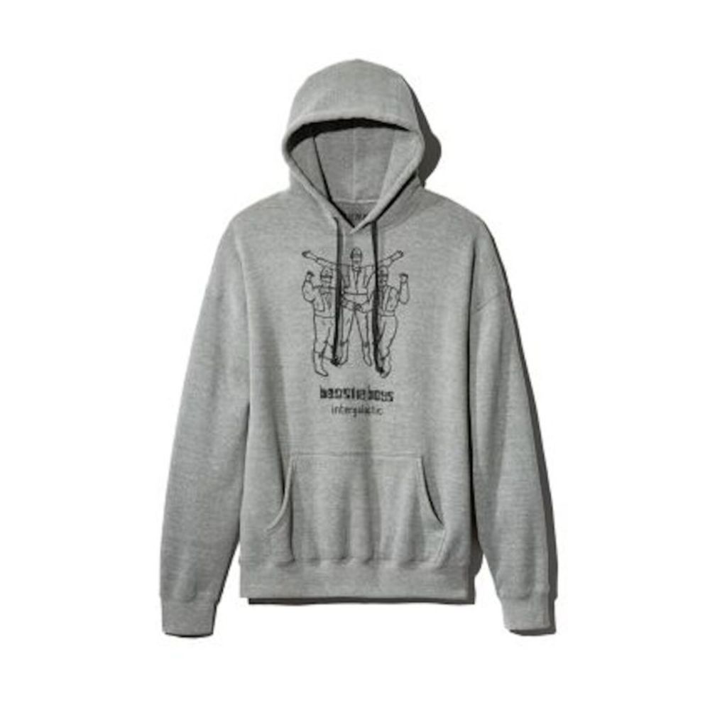 TRUNK Mens Gray Graphic Classic Fit Sweater L